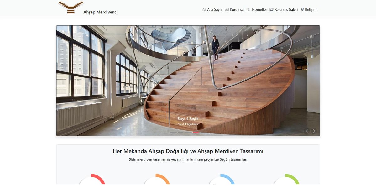 Ahşap Merdivenci Sitesi